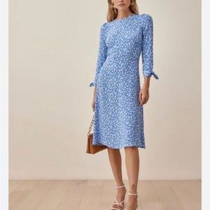 Reformation Port Dress Marie Print Size 4